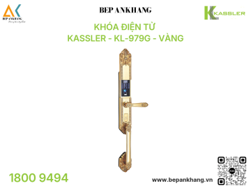 Khóa điện tử Kassler KL-979G - Vàng
